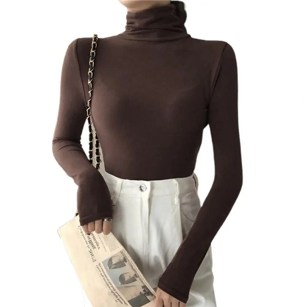 Turtleneck Base Shirt (coffee)