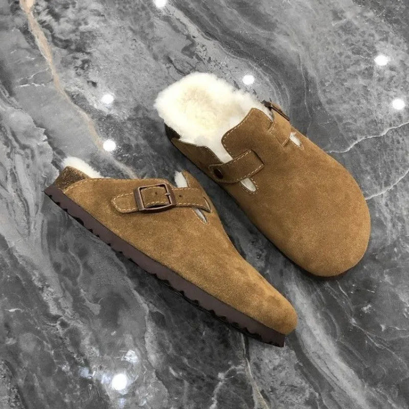 Traditional Fuzzy Clogs