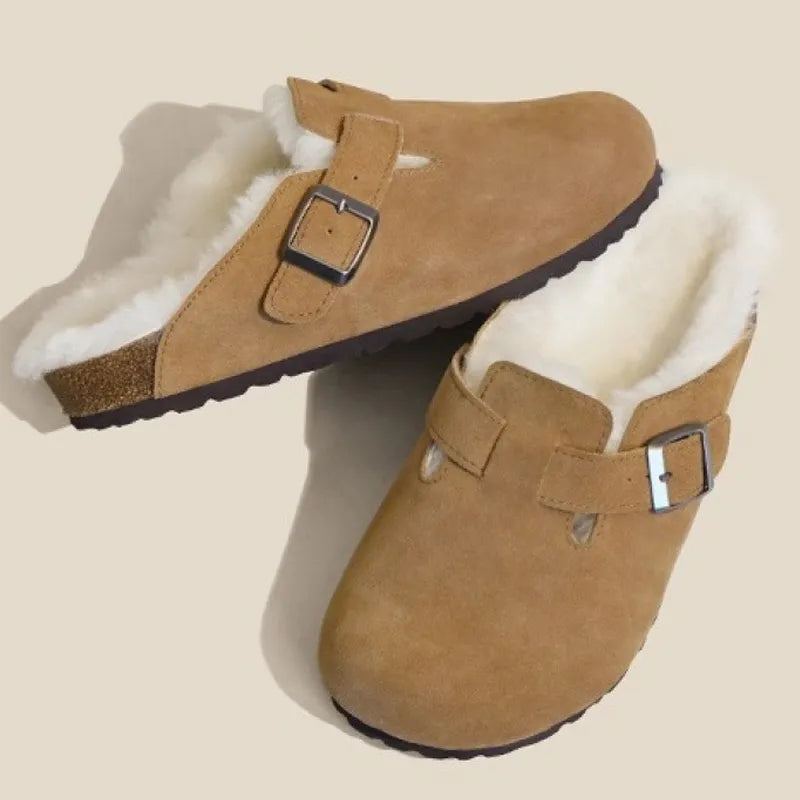 Traditional Fuzzy Clogs