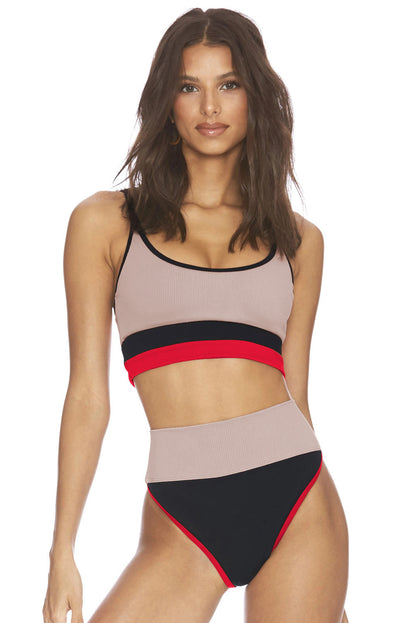 Spaghetti Strap Two-Piece Swim Set